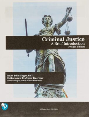 Criminal Justice A Brief Introduction 13th Edition – fun books